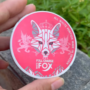 口唇袋FOX狐狸瑞典口含风味袋snus戒替薄荷提神进口白唇velo风暴
