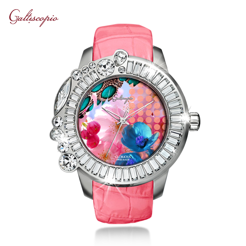 GaltiscopioÊÖ±íÅ®åȵÌÍó±í²£Á§»¨·¿·¨¹ú½ø¿ÚʱÉг±Á÷¿îŮʿÊÖ±í