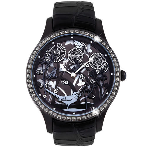 迦堤瑞士机芯女士简约手表