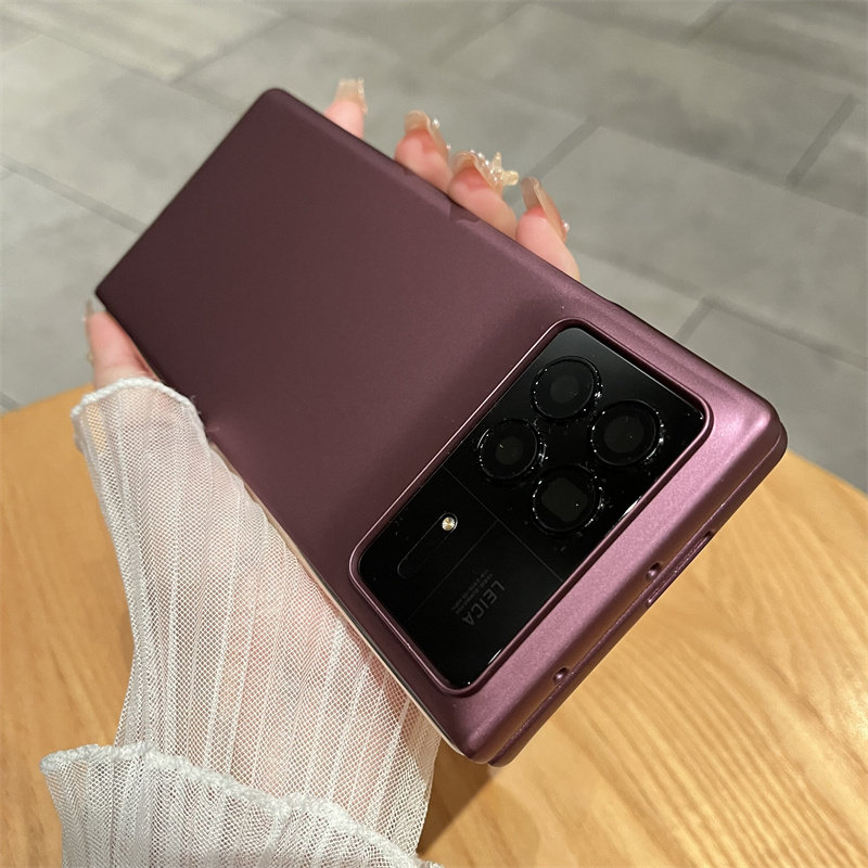 原装正品适用小米mixfold4手机壳MIXFOLD3新款折叠屏超薄防摔保护套MIUI全包电镀磨砂外壳5G男女时尚个性潮壳