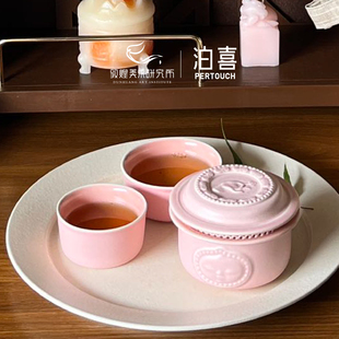 【敦煌联名】泊喜无忧童子旅行茶具套装户外泡茶便携功夫茶具送礼