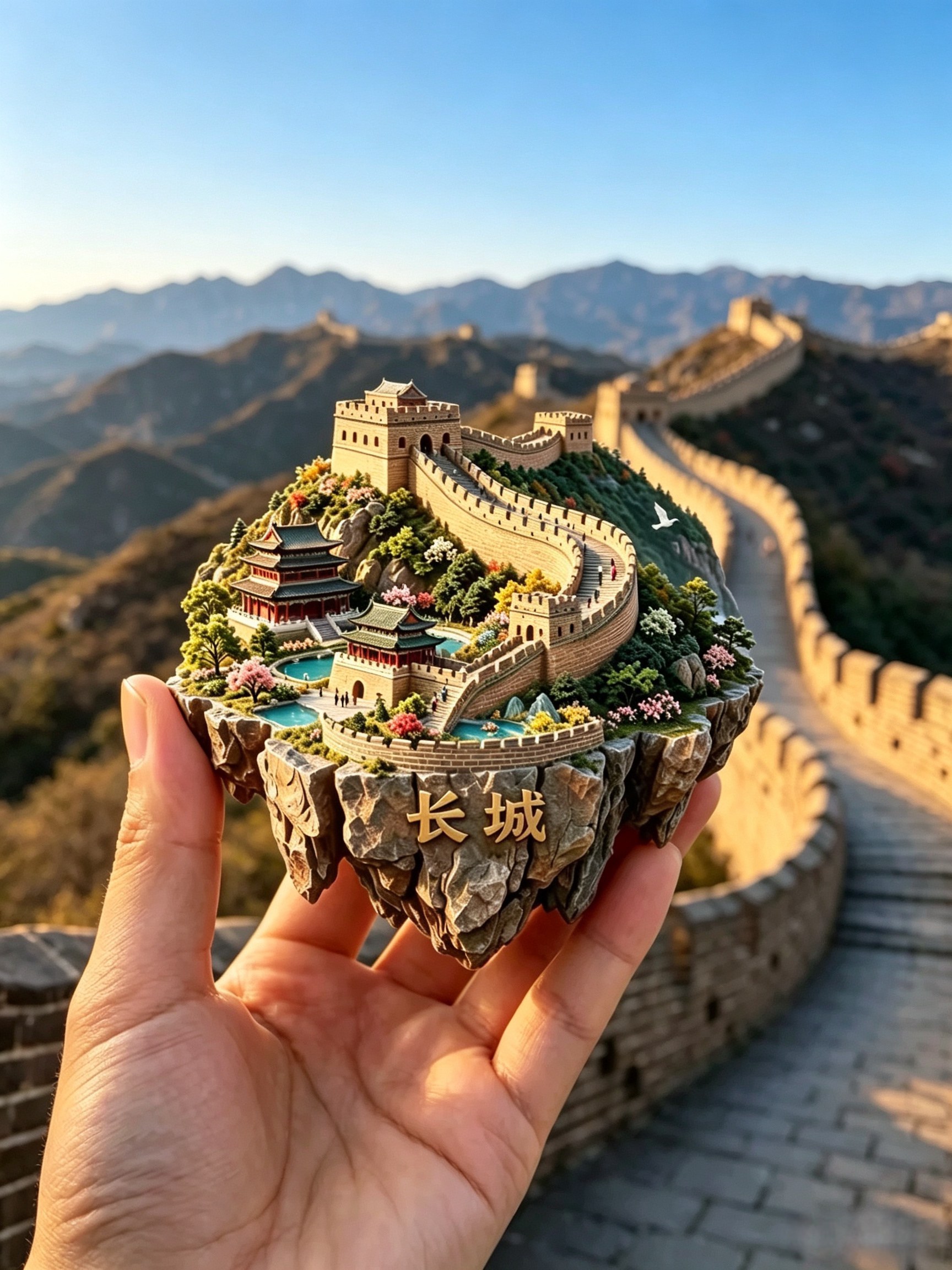 万里长城立体冰箱贴北京八达岭文创旅游纪念品国风磁吸装饰伴手礼