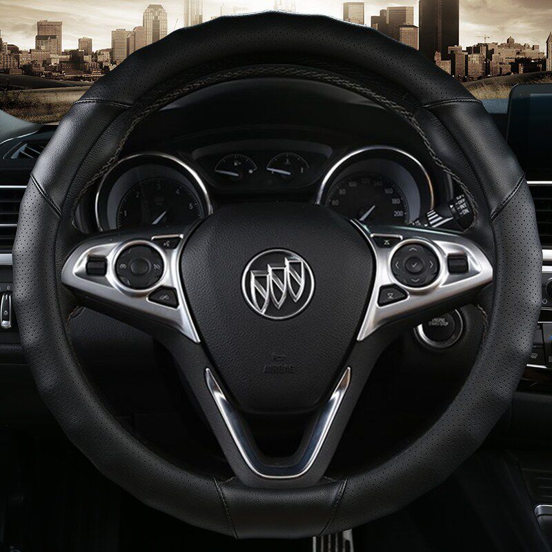 别克昂科威2019款威朗19英朗gt凯越君威君越gl6汽车方向盘把套皮