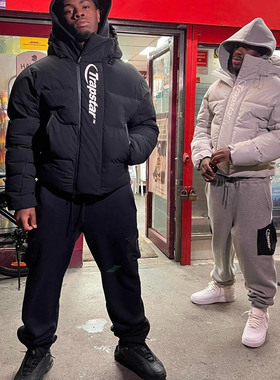 Trapstar羽绒棉服欧美保暖明星同款UKDRIPDRILL说唱嘻哈街头透气