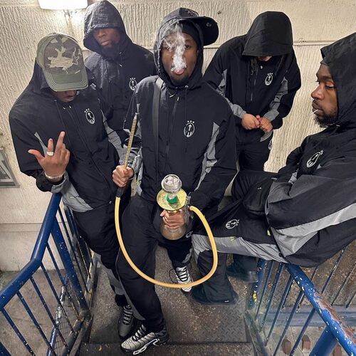 Trapstar薄款拉链梭织套装夏季