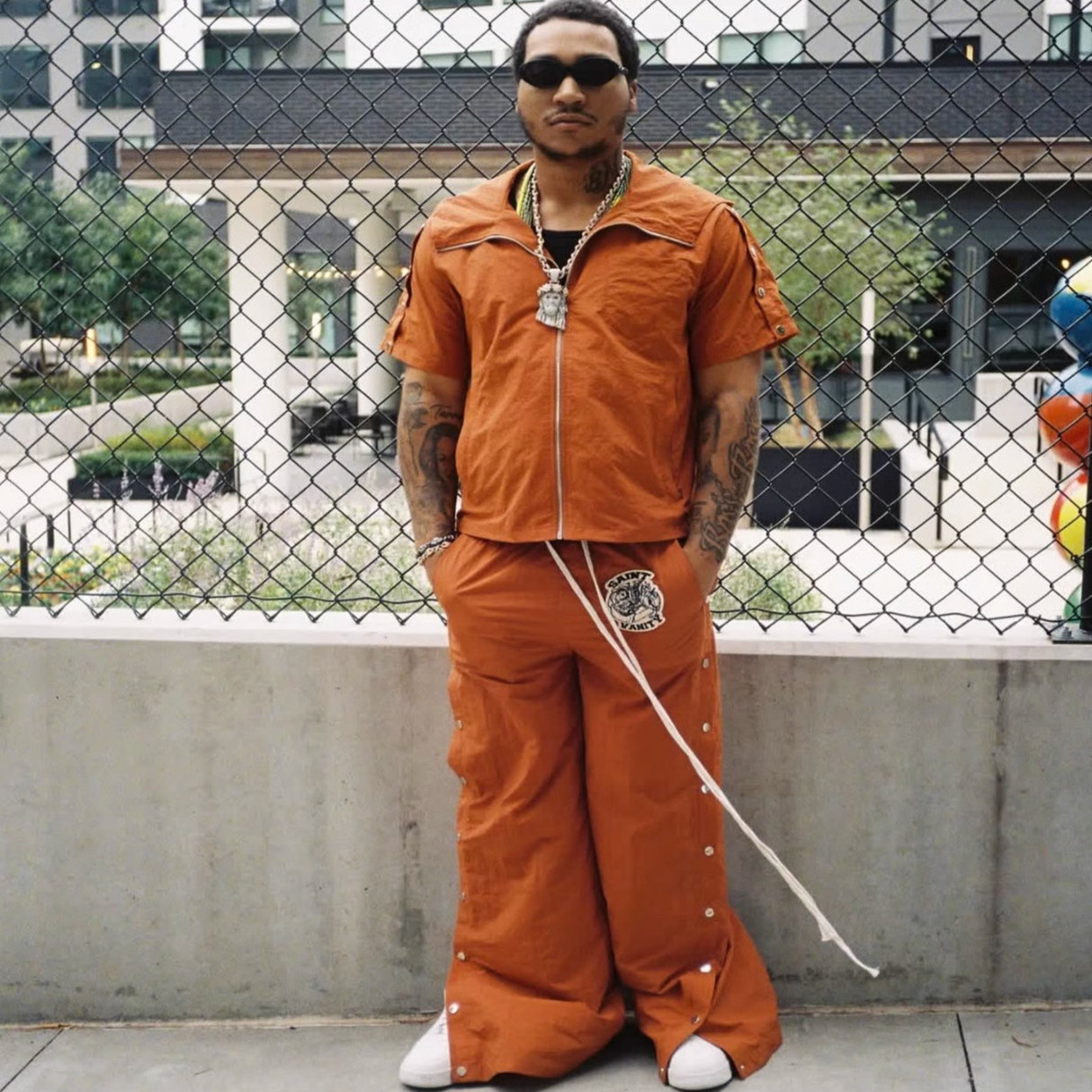 SaintVanity短袖长裤套装休闲