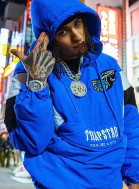 Trapstar薄款羽绒棉服欧美保暖明星同款UKDRIPDRILL说唱嘻哈街头