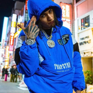 Trapstar薄款羽绒棉服欧美保暖明星同款UKDRIPDRILL说唱嘻哈街头