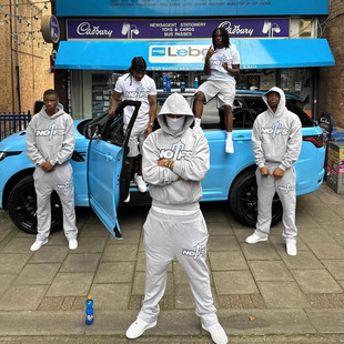 Trapstar Nofs联名卫衣套装欧美明星同款UKDRIPDRILL嘻哈街头运动