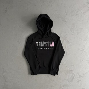 Trapstar薄绒卫衣短裤套装欧美明星同款UKDRIPDRILL运动嘻哈说唱