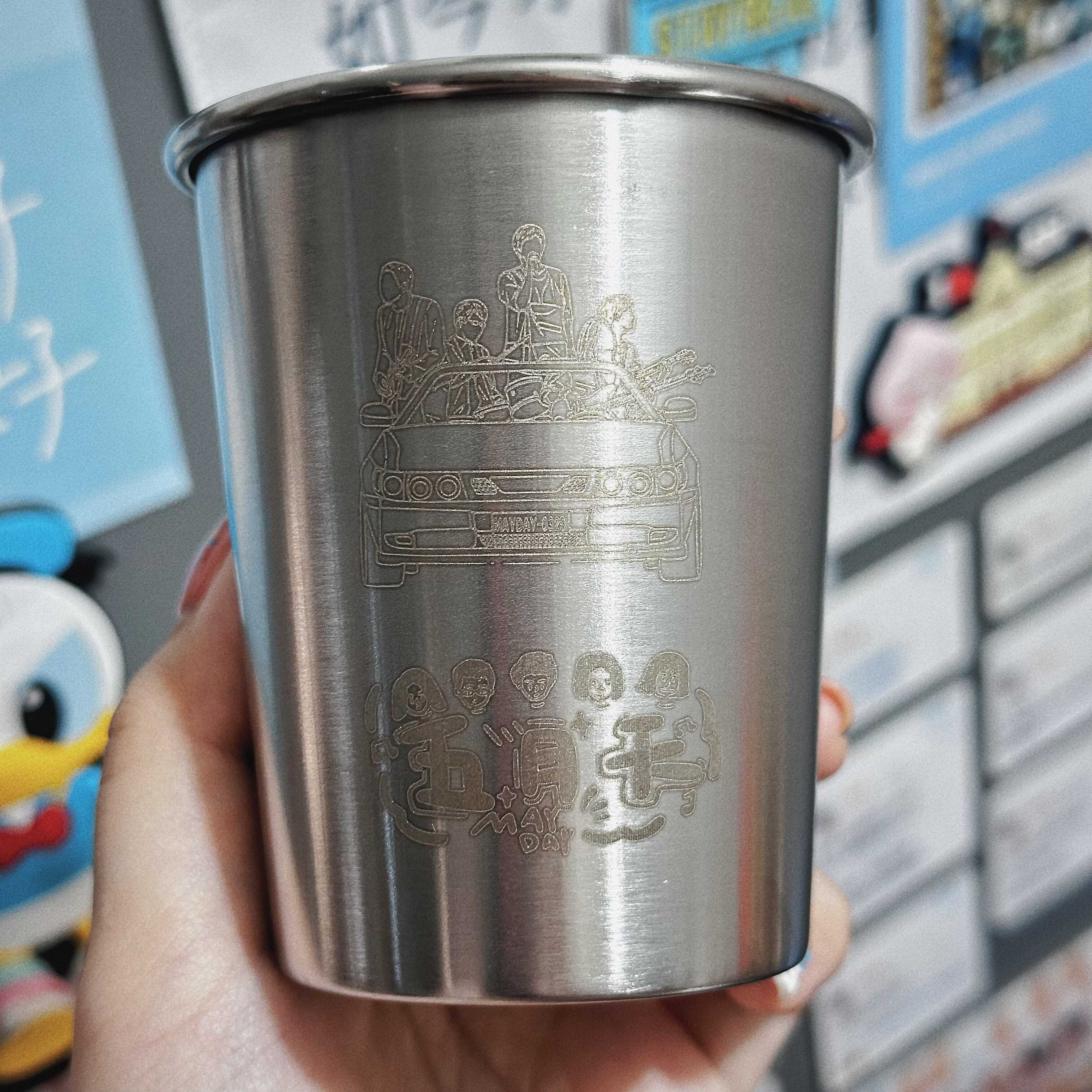 DoubleGuo不锈钢五月天周边水杯