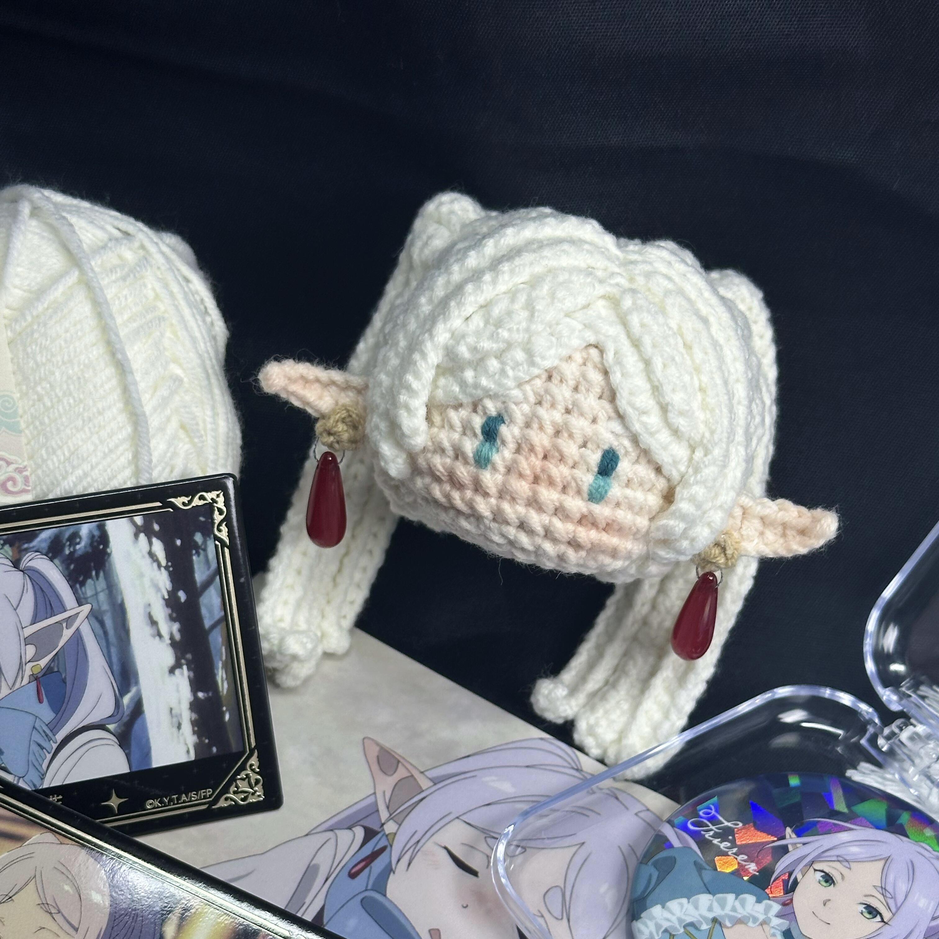 手工diy葬送的芙莉莲团子钩织