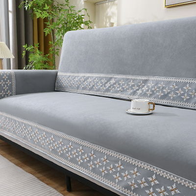 雪尼尔沙防滑耐磨沙发垫防猫抓