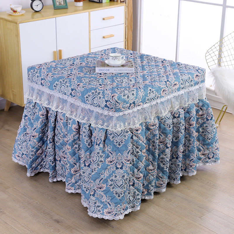 电炉罩烤火罩简凝香厚加绒正方形