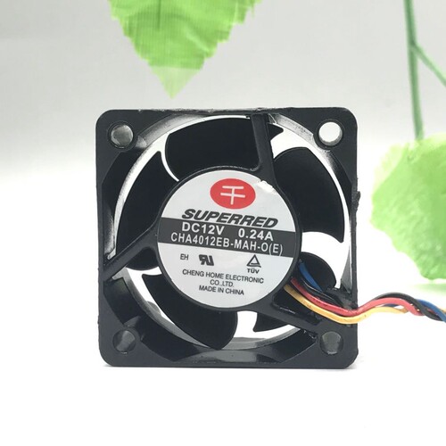 台湾千红 CHA4012EB-MAH-O (E/RE) 4CM 4020 四线测温控速风扇