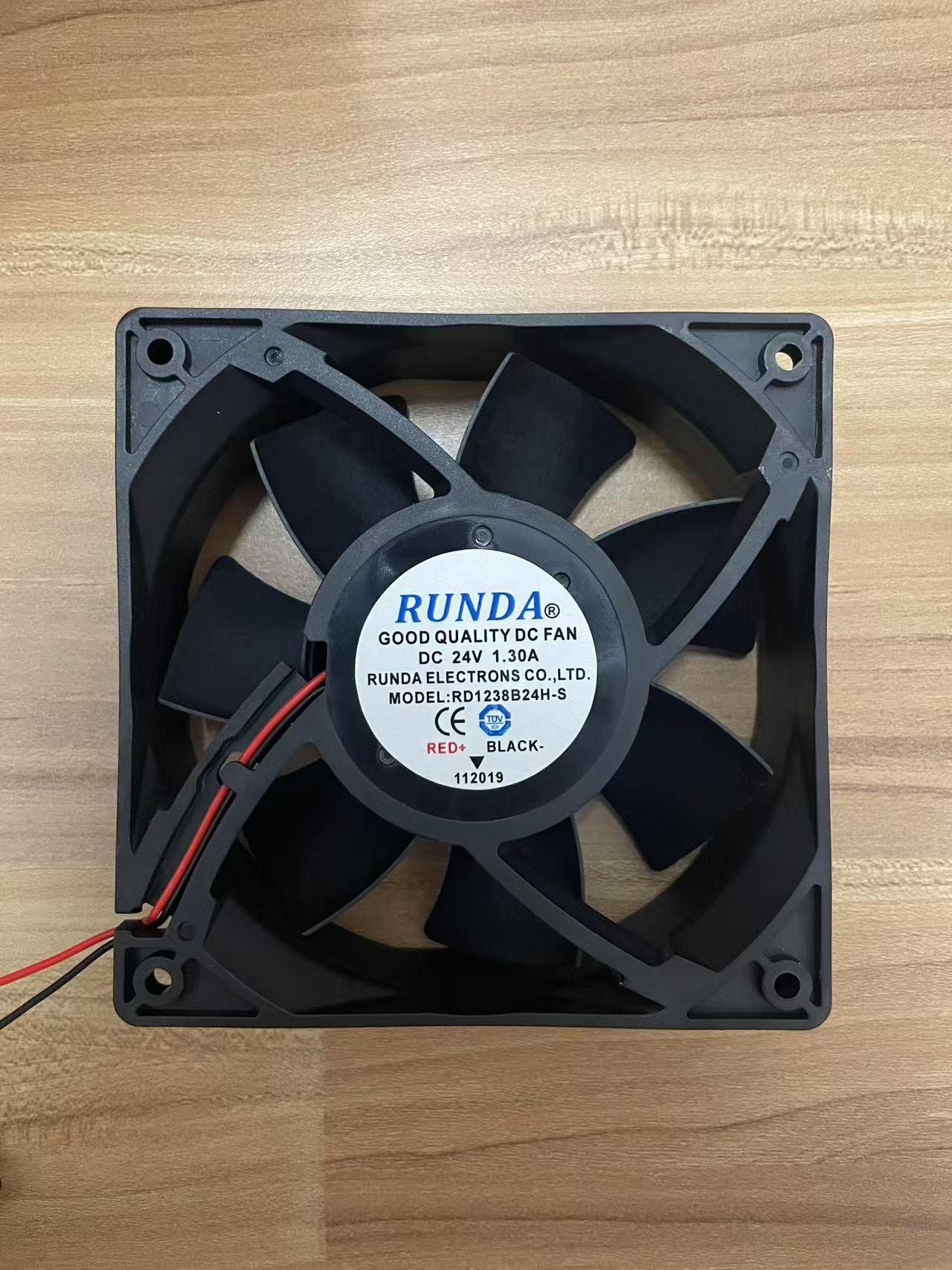 RUNDA润达 RD1238B24H-S 12038 24V 1.3A 电焊机 变频器 散热风扇