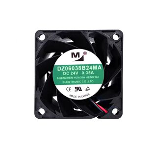 全新一盟DZ06038B24MA 24V 0.35A 6038散热风扇 60*60*38MM