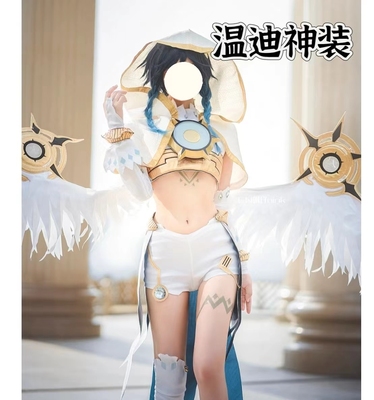 温迪神装cos蒙德风神巴巴托斯cos