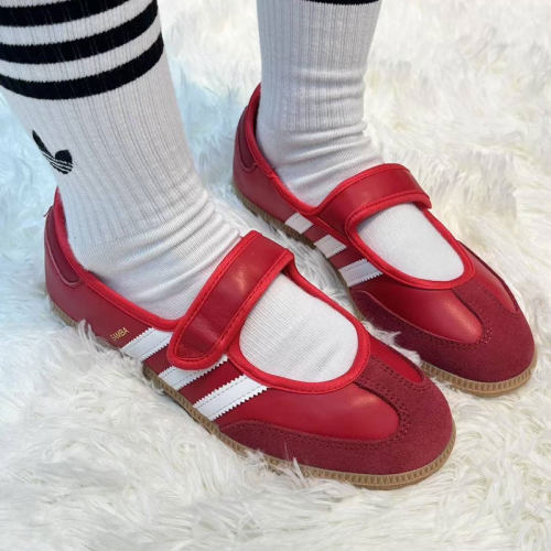 尖货丨adidas阿迪达斯三叶草男女SAMBA芭蕾玛丽珍休闲鞋JQ6446