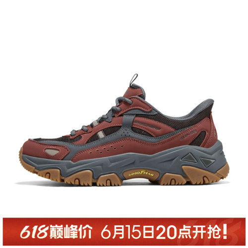 【TOP】SKECHERS斯凯奇男子OUTDOOR运动休闲鞋237719-RUST