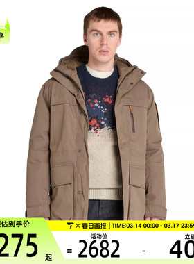 Timberland添柏岚男子运动休闲羽绒服A6NF7-BK0