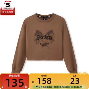 SKECHERS斯凯奇女子运动休闲长袖 04PB T恤L325W065