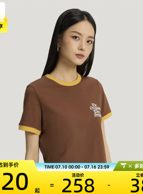 adidas阿迪达斯三叶草女子OG W TEE SS 2运动休闲短袖T恤KT3061