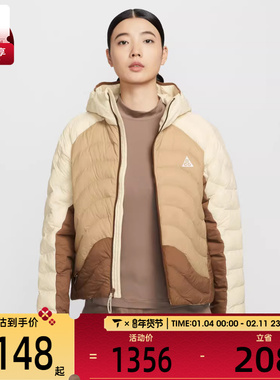NIKE耐克女子ACG户外运动训练连帽棉服外套HM9964-229