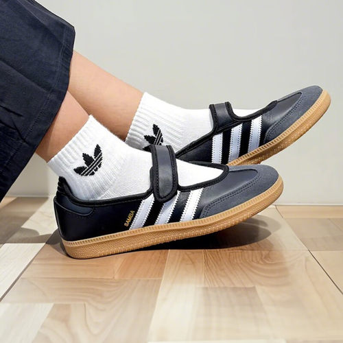 尖货丨adidas阿迪达斯三叶草SAMBA玛丽珍T头鞋芭蕾休闲鞋JQ6445