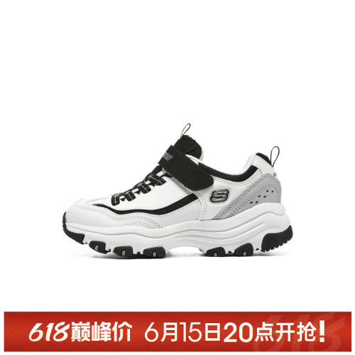 【TOP】SKECHERS斯凯奇儿童SKECHERS GIRLS 休闲鞋8701646L-WBK