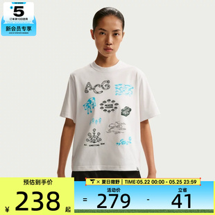 NIKE耐克女子运动休闲短袖T恤II6227-121