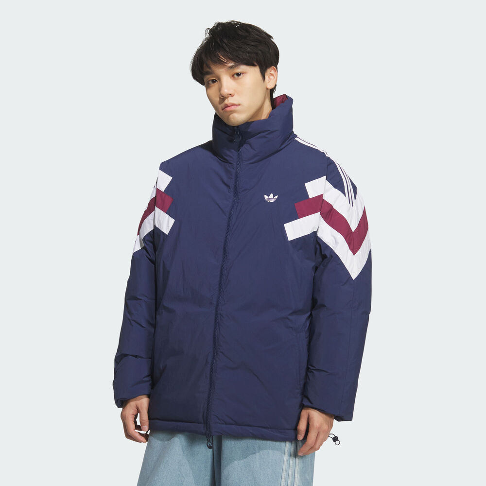 【ZB】adidas阿迪达斯三叶草男子运动休闲羽绒服KF9609