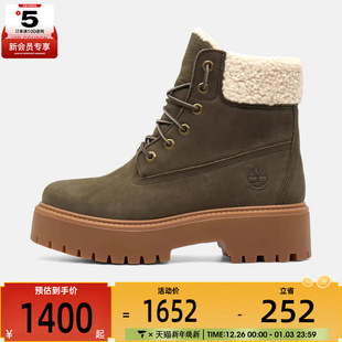 W01 A2PU6 Timberland添柏岚女子WARM WATERPROOF运动休闲鞋