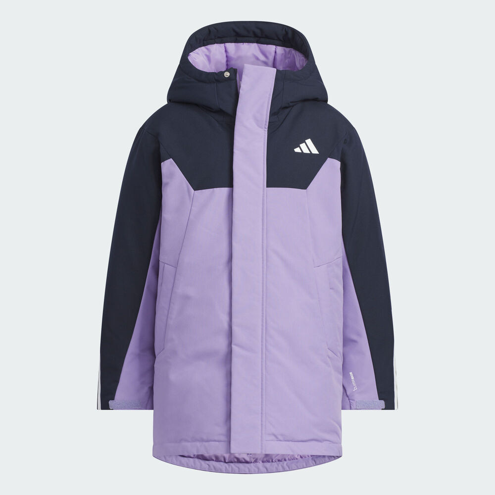 【TP】adidas阿迪达斯女大童运动训练保暖连帽羽绒服外套KC5409