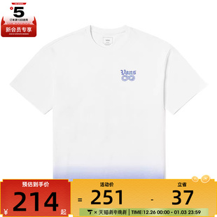 T恤VN000PT0WHT TEE运动休闲短袖 VANS范斯男子CNY SNAKE