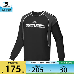 SKECHERS斯凯奇男女运动休闲套头衫 0018 卫衣P424U013