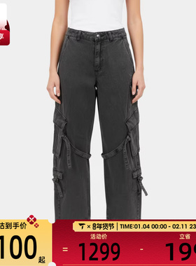 adidas阿迪达斯三叶草女子MULTI-PKT PANTS运动休闲长裤KU9535