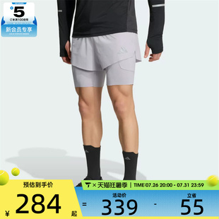 adidas阿迪达斯男子adi365 2in1 M运动休闲短裤KS6098