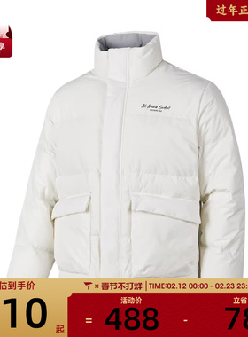 SKECHERS斯凯奇男女运动休闲羽绒服L424U109-0074