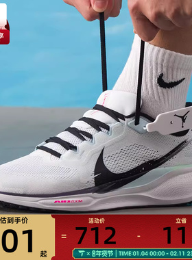 NIKE耐克男子PEGASUS 41舒适运动健身训练跑步鞋IM6674-101