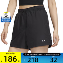NIKE耐克女子训练健身跑步运动裤舒适休闲短裤FV7558-010