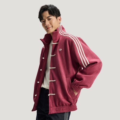尖货丨adidas阿迪达斯三叶草男新中式外套运动健身休闲夹克KR0294