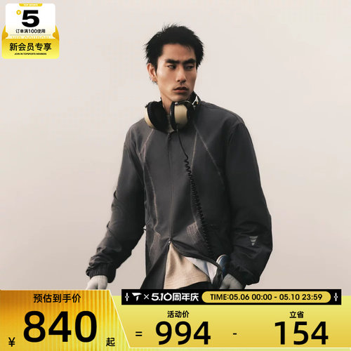 adidas阿迪达斯男子FOS M WV WASH J运动健身夹克外套KU5309