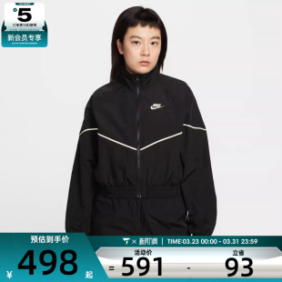 WR运动健身夹克外套IM8028 NIKE耐克女子AS NSW 011