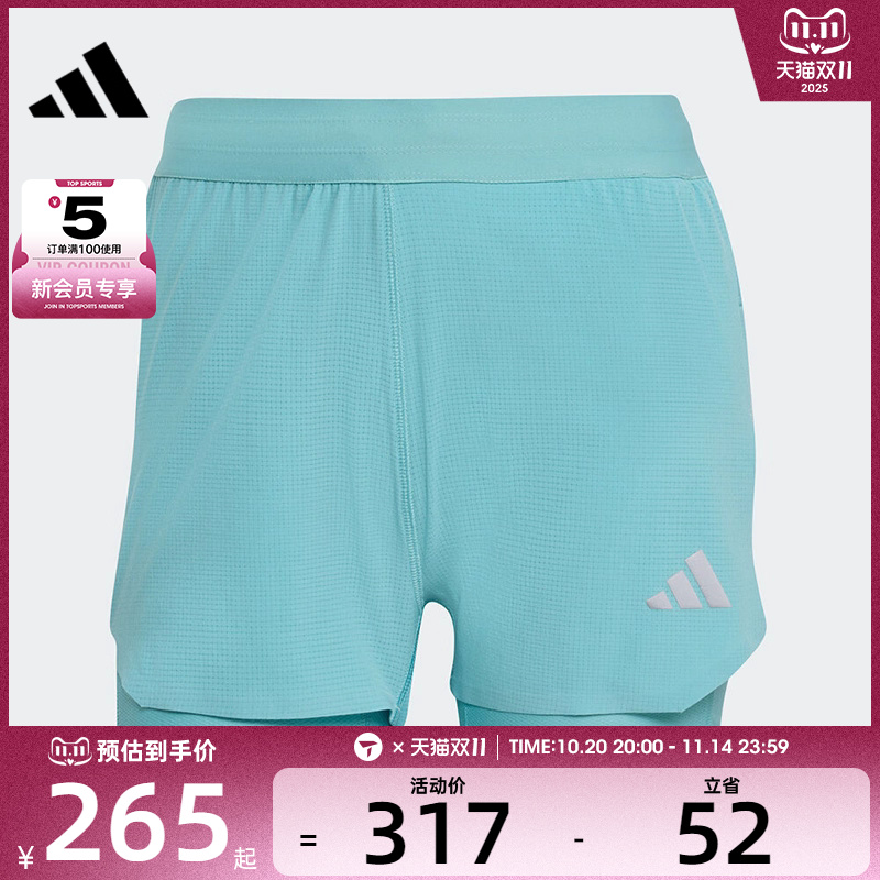 adidas阿迪达斯女子adi365 2in1 W运动休闲短裤KE2281