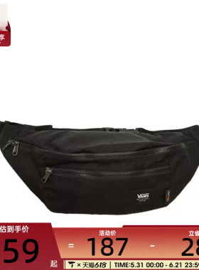 VANS范斯男子WARD CROSS BODY PACK运动休闲腰包VN0A2ZXX6ZC