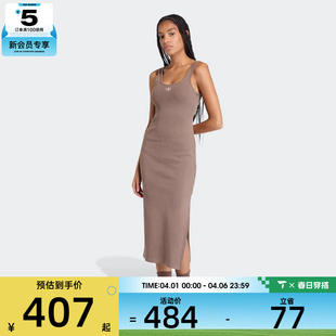 adidas阿迪达斯三叶草女子ESS DRS运动休闲连衣裙KE3167 RIB