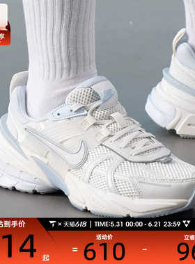 NIKE耐克女子V2K RUN复古时尚缓震户外运动休闲鞋FD0736-009