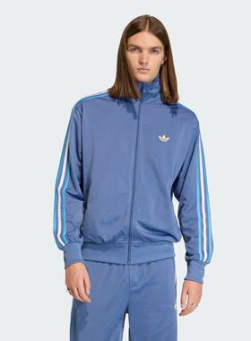 adidas阿迪达斯三叶草男子三条纹运动健身夹克外套KD3843