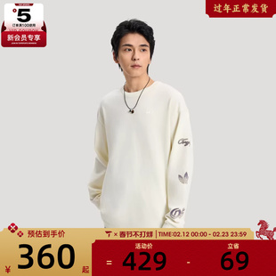 adidas阿迪达斯三叶草男子运动休闲长袖T恤KR5046